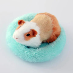 Hamster Bed Round Shape Keep Warm Sleeping Bed Hedgehog Chinchilla Rabbit Small Animal Nest Cage Accessories