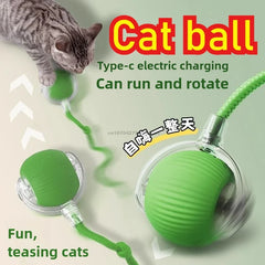 Automatic Rolling Ball Interactive Ball Cat Toys Pet Supplies Electric Dog and Cat Training To Imitate Rat Rechargeable Products