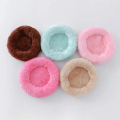 Hamster Bed Round Shape Keep Warm Sleeping Bed Hedgehog Chinchilla Rabbit Small Animal Nest Cage Accessories