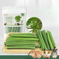 20g Rabbit Molar Papaya Stem Hamsters Chinchillas Rabbit Parrot Rat Guinea Pig Food Snacks Cleaning Teeth Treat Molar Chew Toy