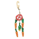 Chew Toys For Rabbits Parrot Chewing Toy Pet Rabbit Toys Carrot Shape Bite-Resistant Rabbit Toy For Chinchillas Guinea Pigs