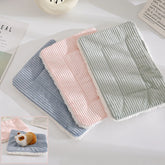 Hamster Bed House Winter Warm Squirrel Hedgehog Rabbit Chinchilla Bed Mat House Nest Hamster Accessories